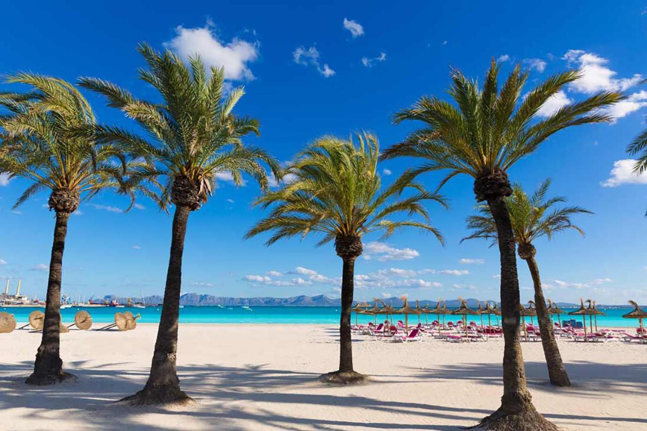 Apartment Corales De Mar, At Alcudia Beach Exteriör bild